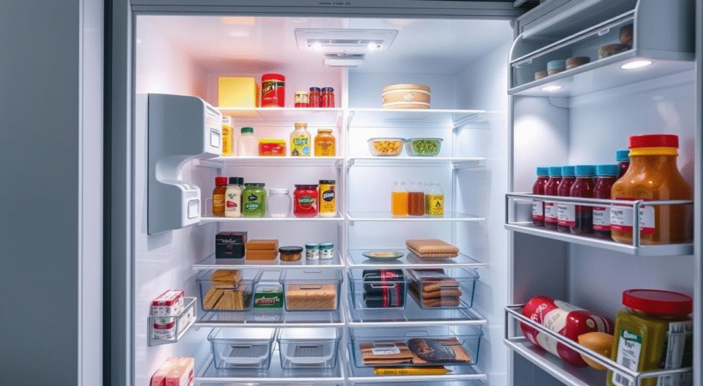Fridge Organization for Small Kitchens