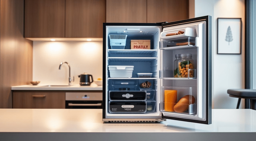 The zone system for small refrigerators